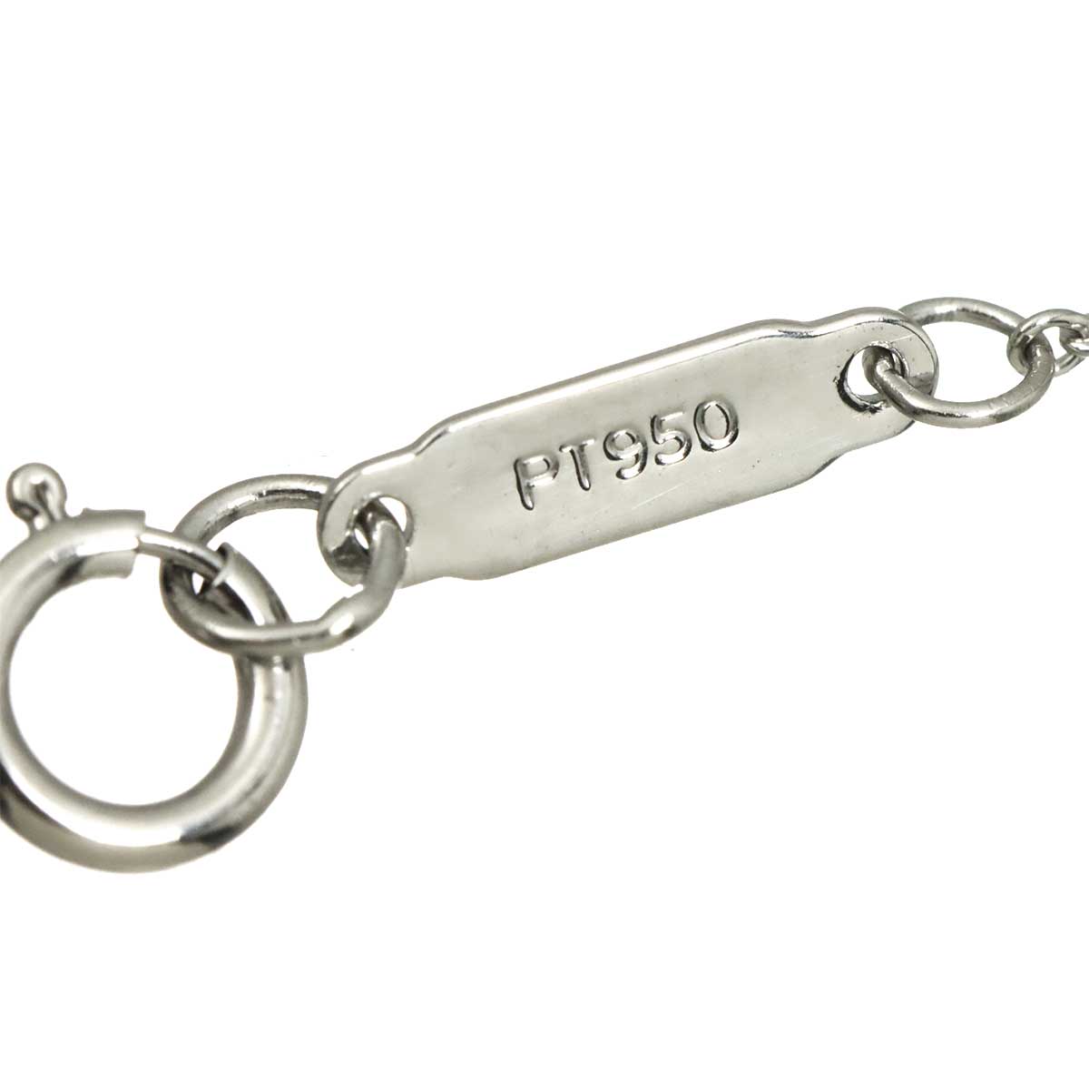 Sentimental Heart Diamond Necklace Platinum