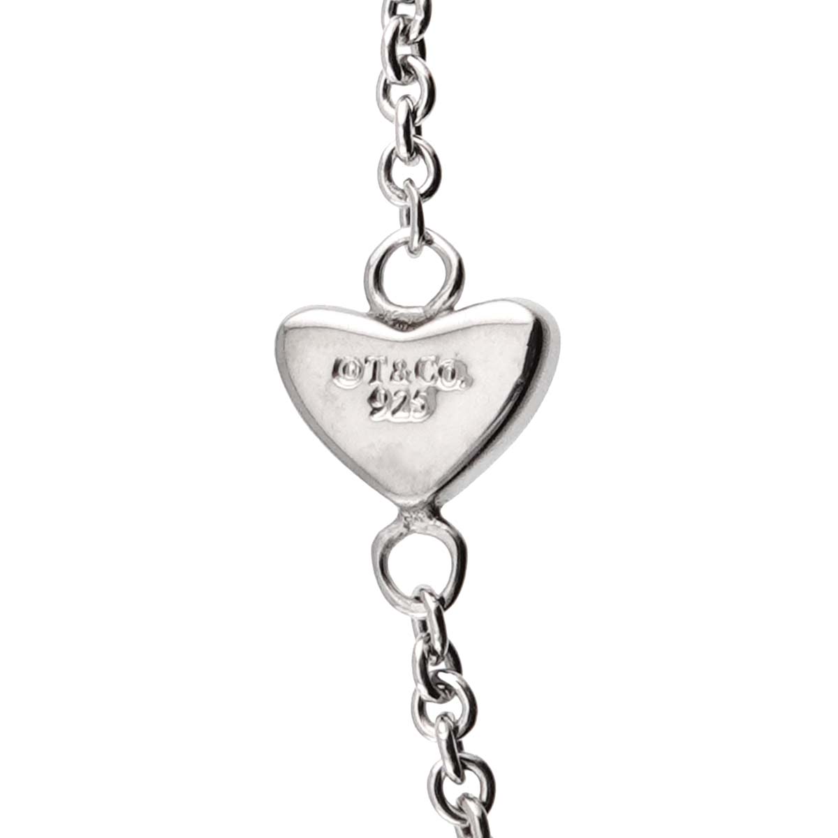 Heart Link Necklace SV Silver