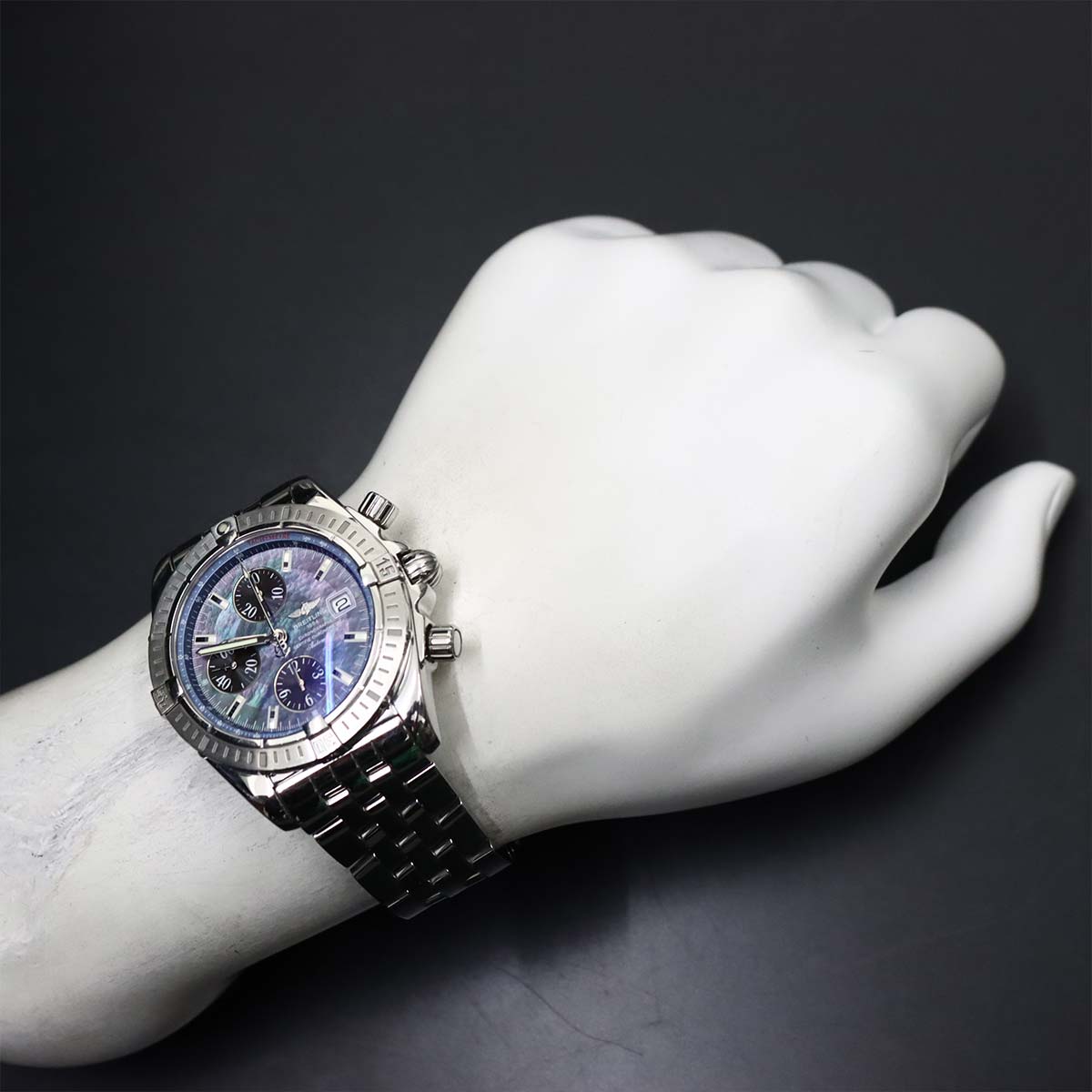 Chronomat Evolution A13356 Automatic Blue Shell Dial Mens