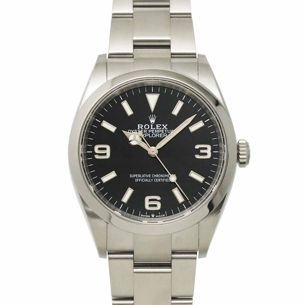 Explorer 1 124270 Serial Random Automatic Black Dial Mens Watch