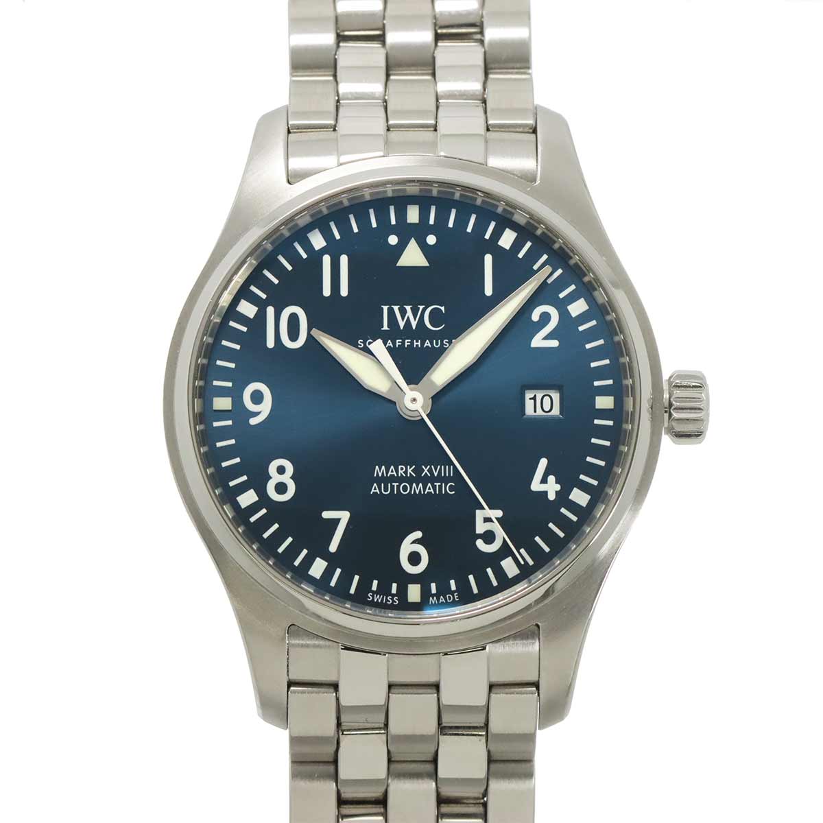 Pilot Watch Mark XVIII IW327016 Automatic Blue Dial Mens Watch