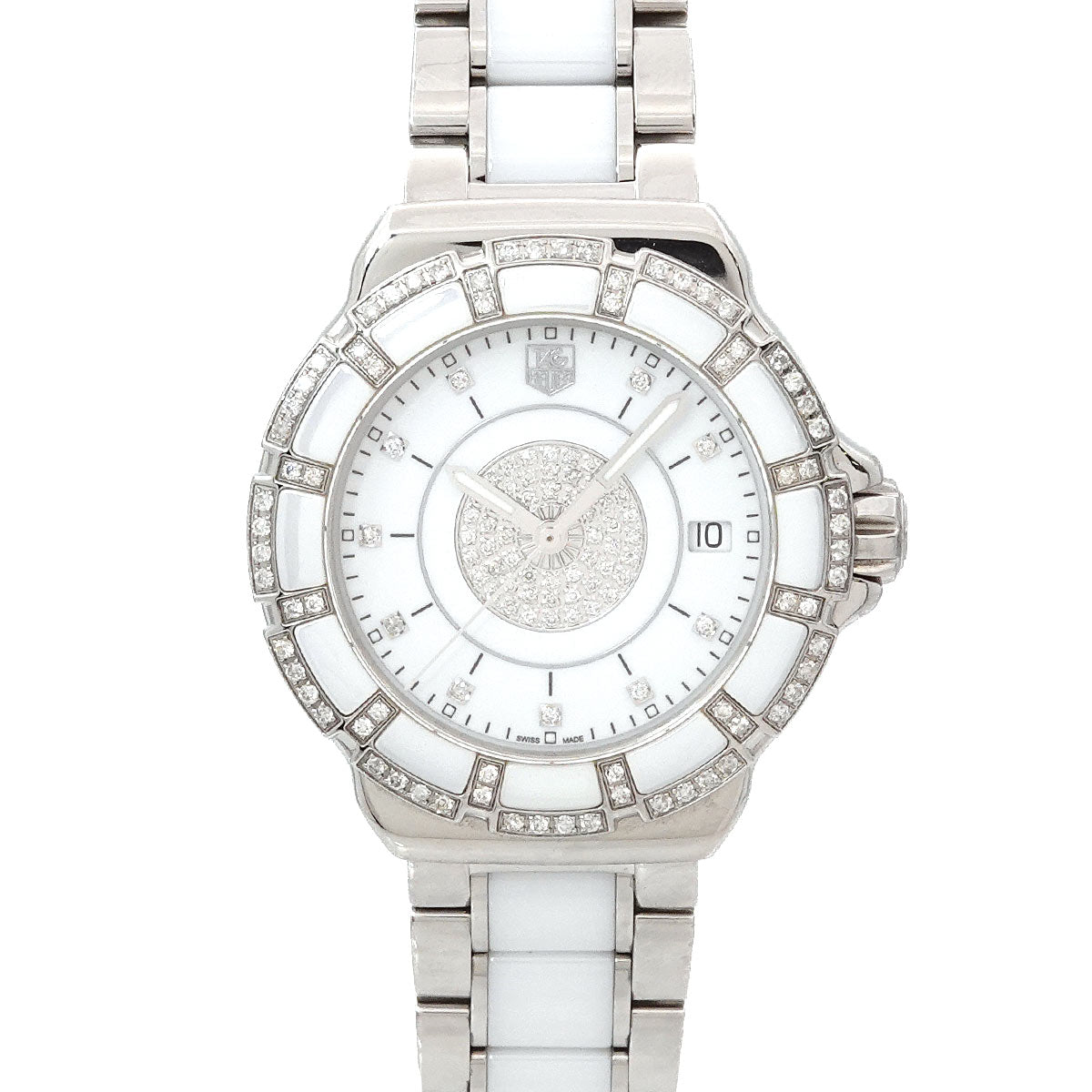 Formula 1 WAH131D 10P Bezel Diamond Quartz Ladies Watch