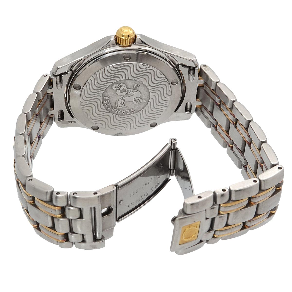 Seamaster 120 2311.10 Date YG Quartz Gold Dial Mens Watch