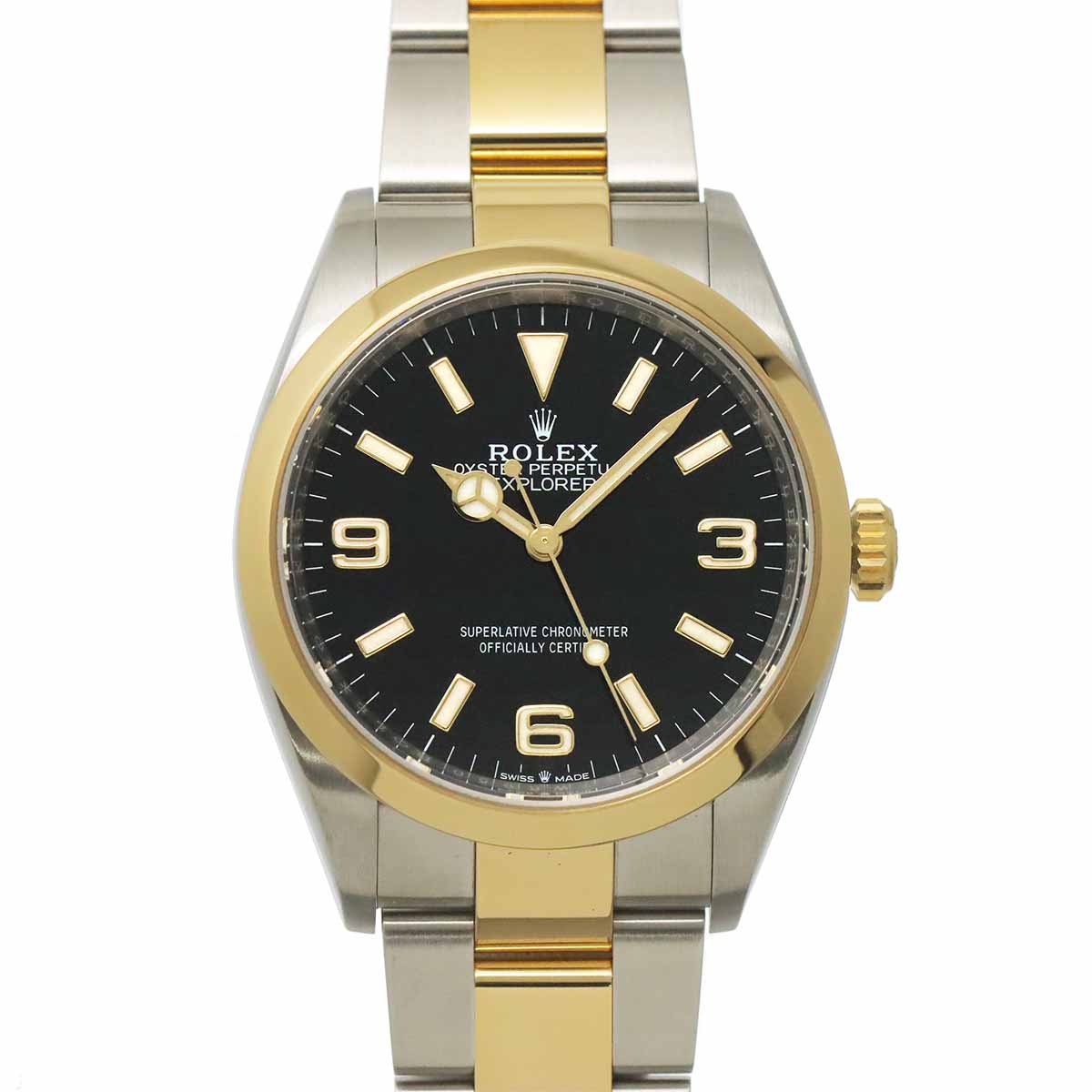Explorer 1 124273 Serial Random Automatic Black Dial K18YG