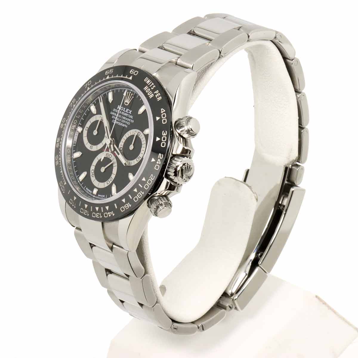 Daytona 116500LN Serial Random Chronograph Black Dial Mens