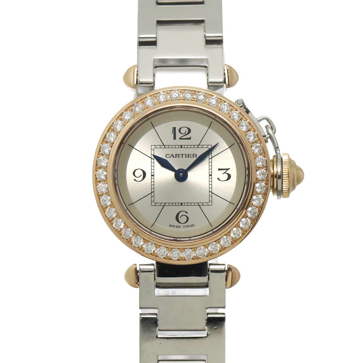 Miss Pasha WJ124021 Quartz Silver Dial Ladies Wrist Watch