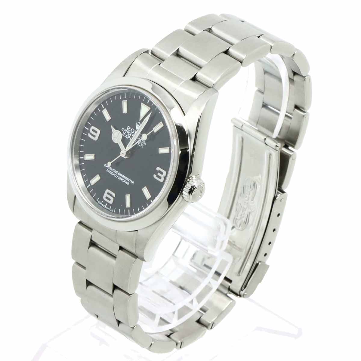 Explorer 1 14270 Serial P Automatic Black Dial Mens Watch