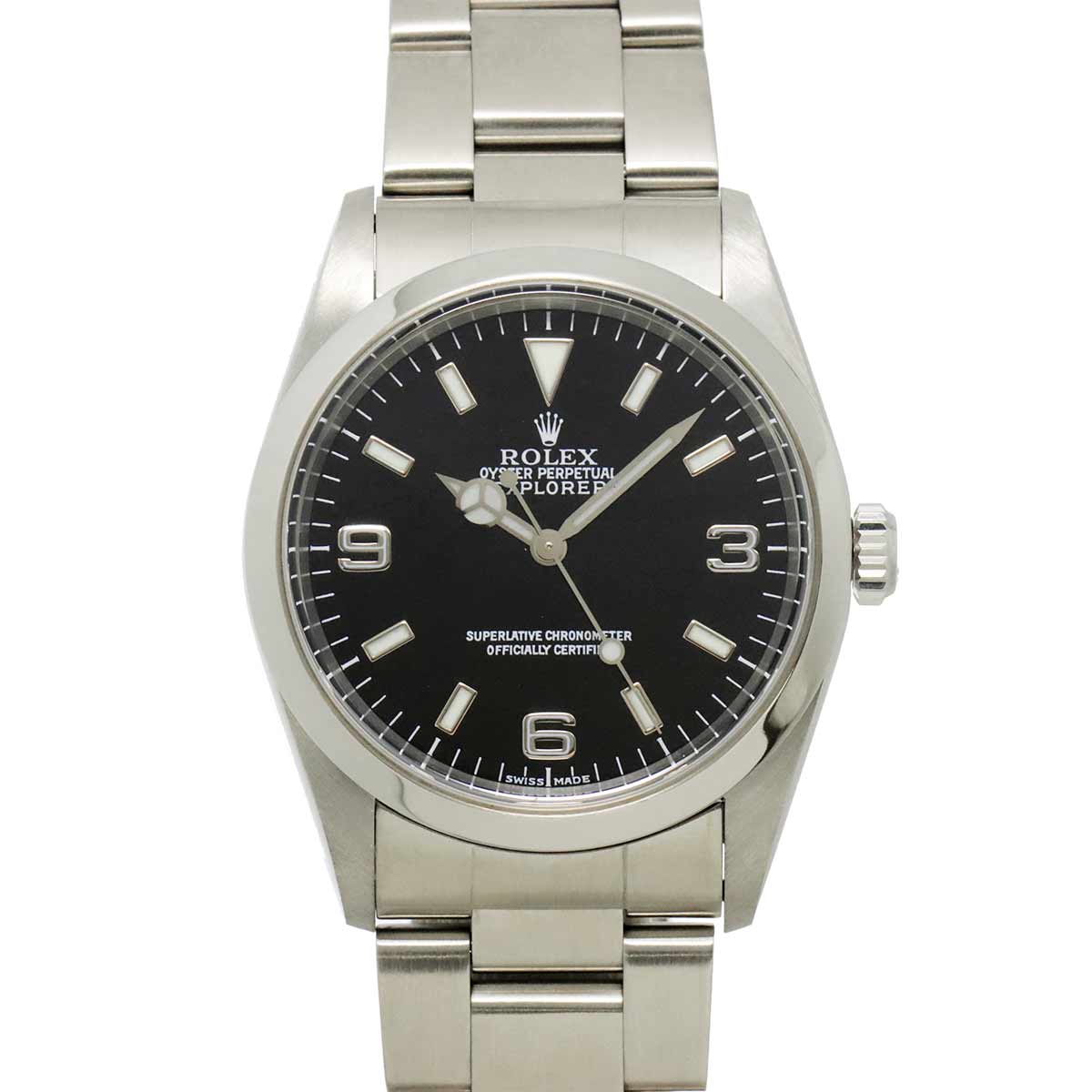 Explorer 1 14270 Serial P Automatic Black Dial Mens Watch