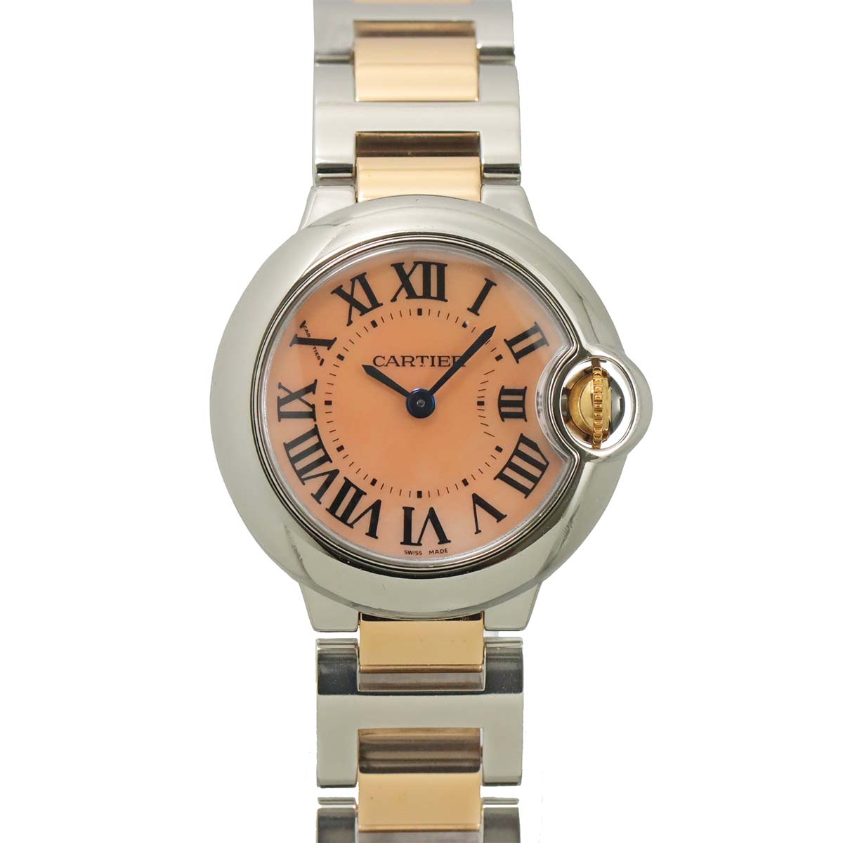 ballon bleu SM W6920034 Quartz PG Pink Shell Dial