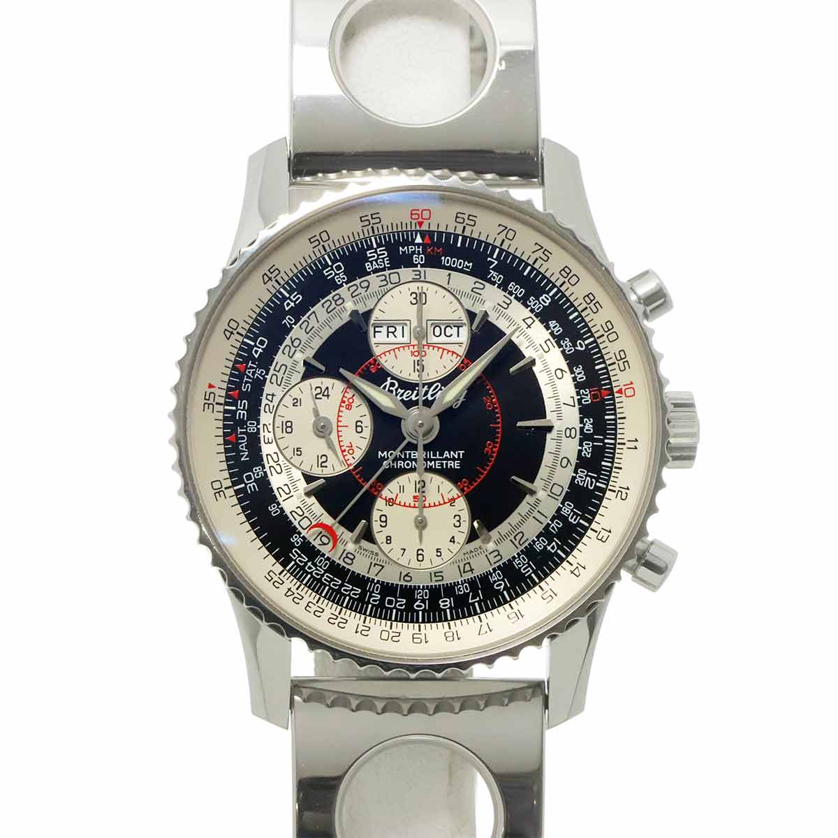 Navitimer Montbrillant A21330 Automatic Black Dial Mens