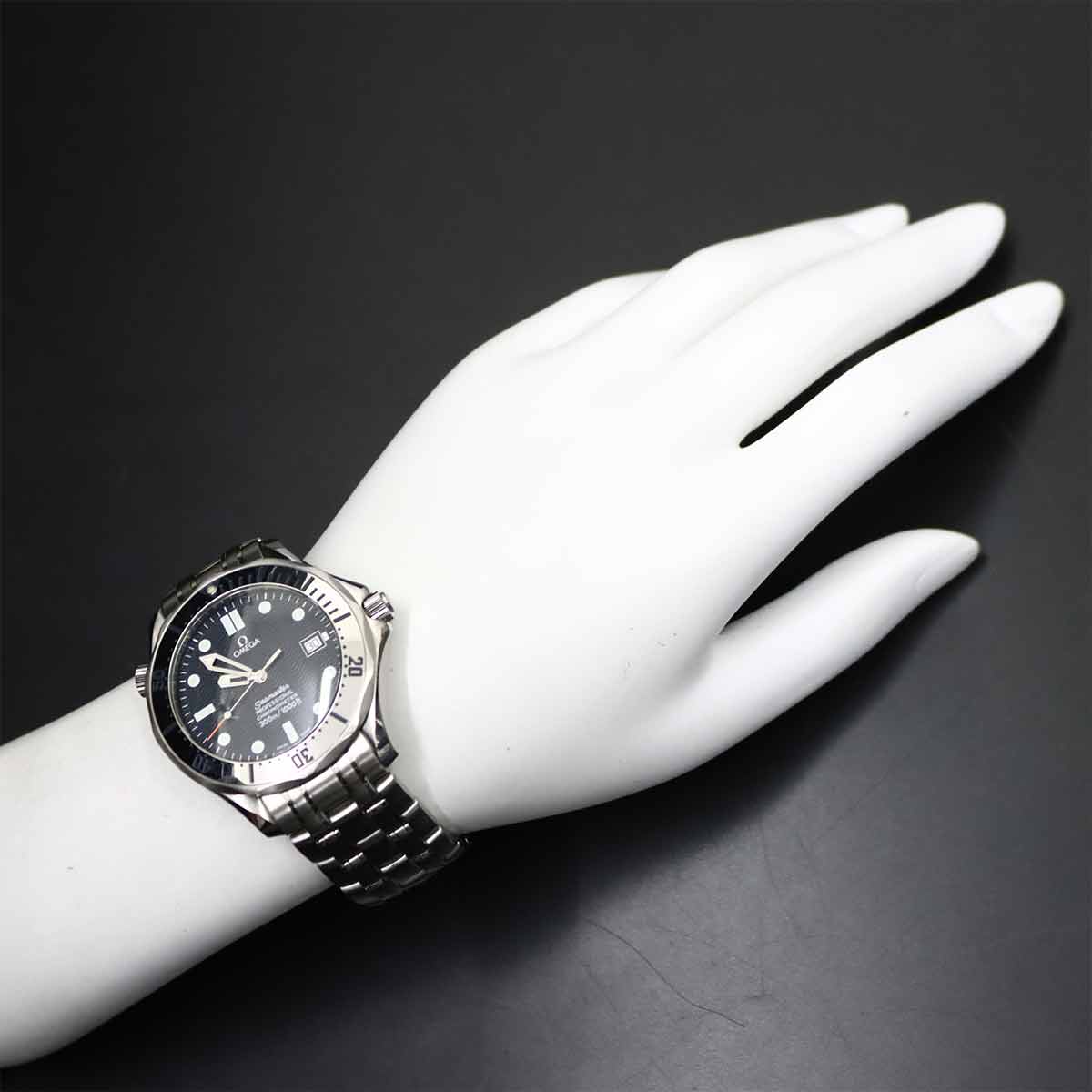 Seamaster 300 2532 80 Automatic Navy Dial Mens Watch
