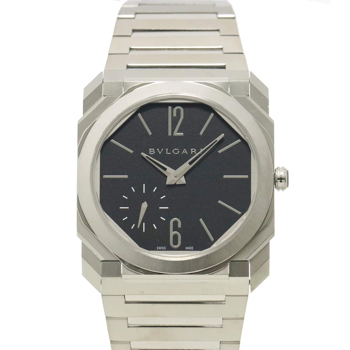 Octo Finissimo BGO40SXT Automatic Black Dial Mens Watch