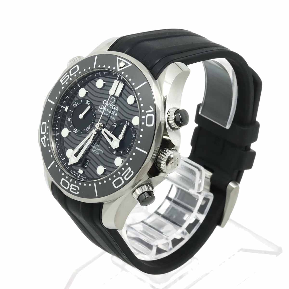 Seamaster 300 210 32 44 51 01 001 CO-AXIAL Date Black Dial