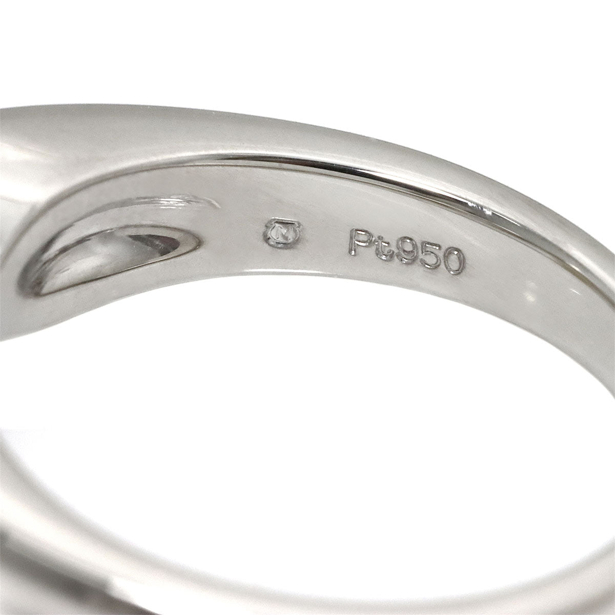 Akoya Pearl 9.5mm Ring Platinum size5.5-5.75(US)