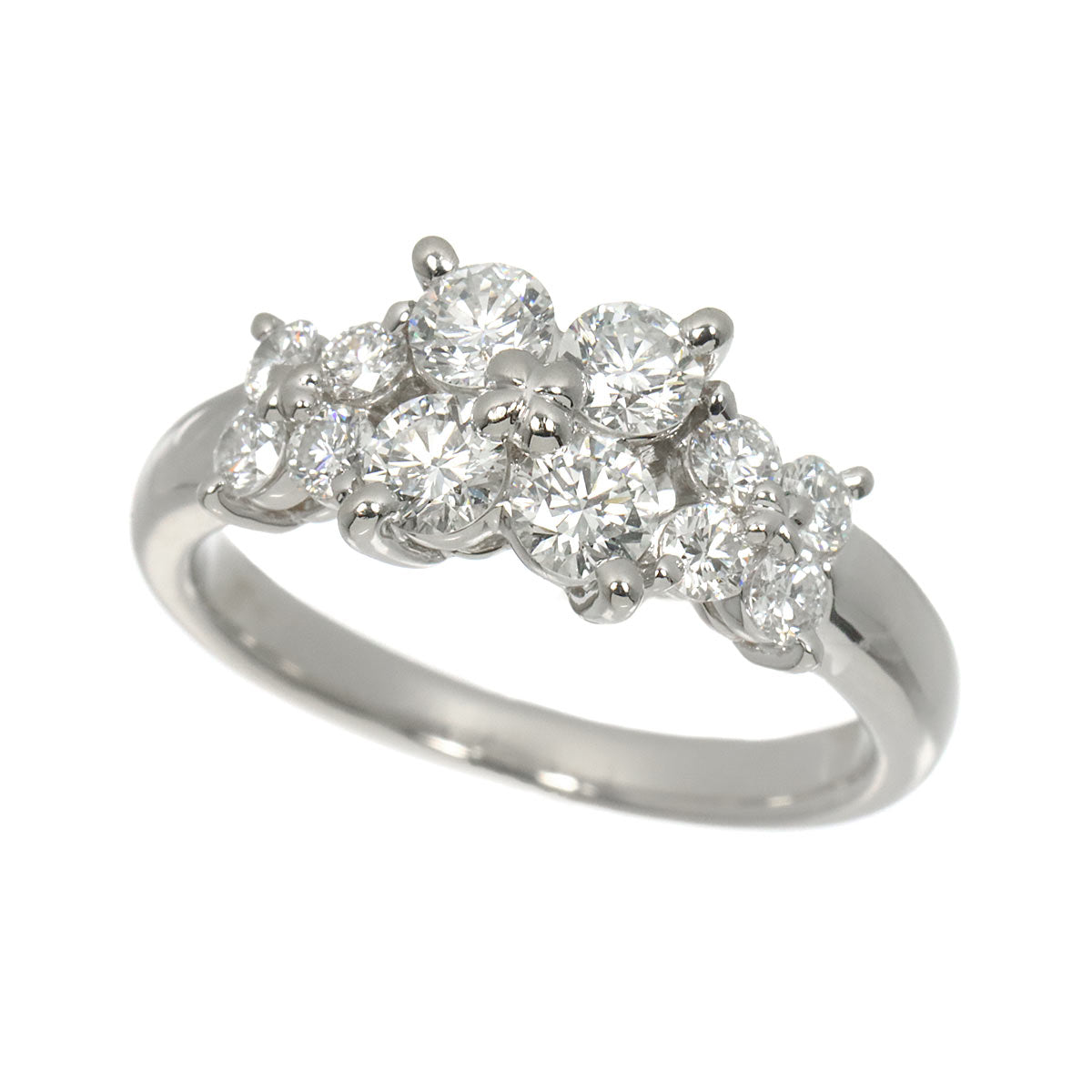 Diamond 0.87ct Ring Pt Platinum Size5.25(US)
