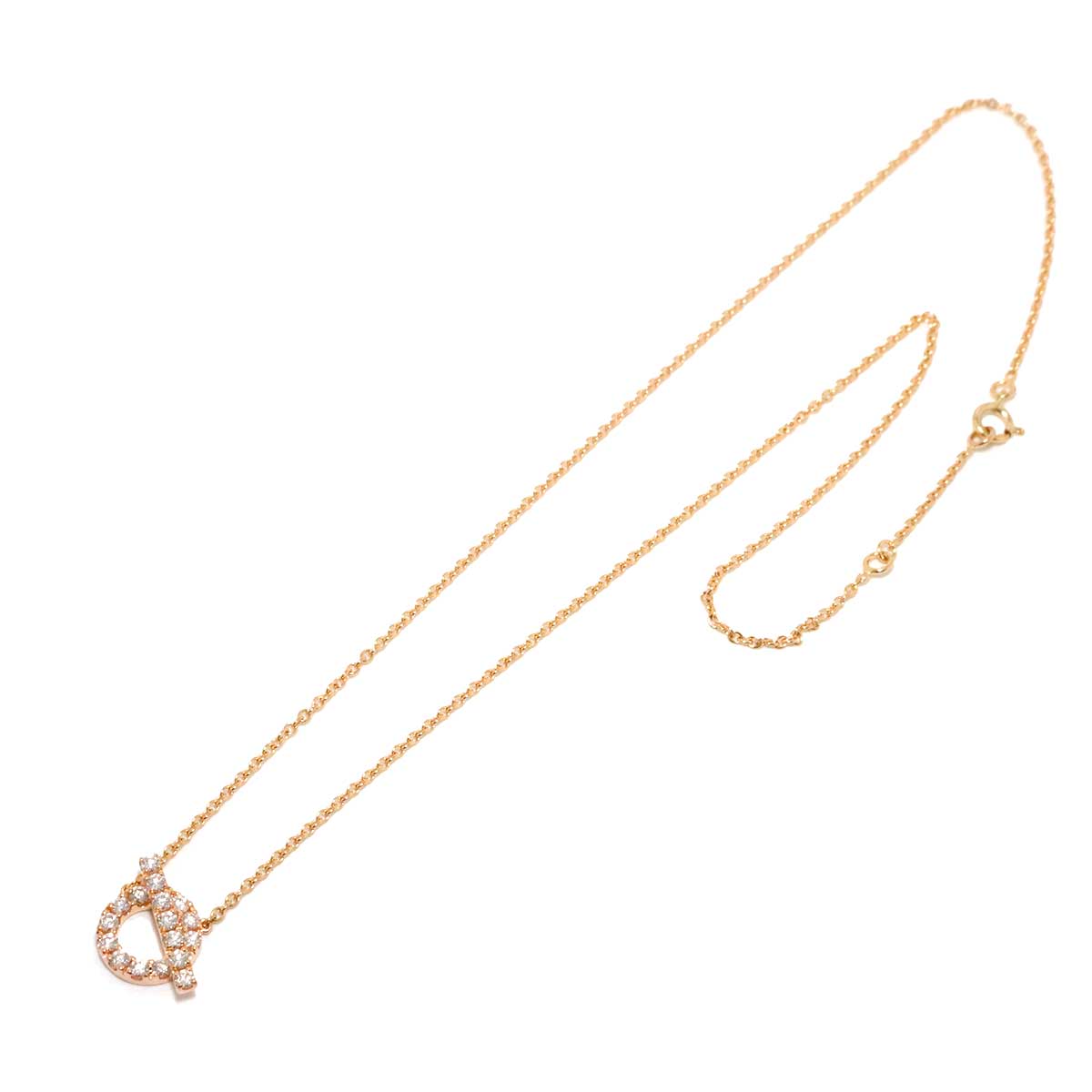 Finesse Diamond Necklace 18K Pink Gold 750