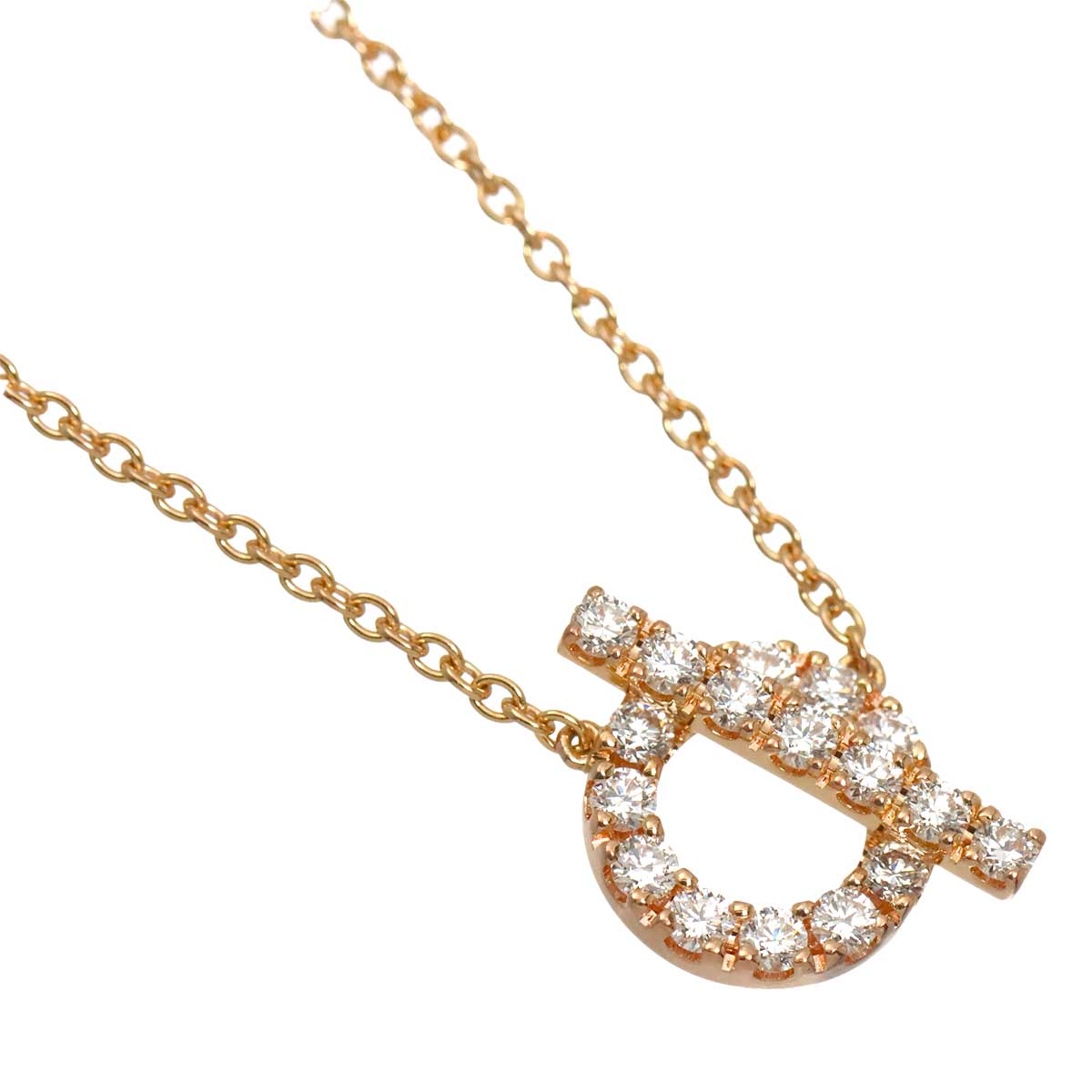Finesse Diamond Necklace 18K Pink Gold 750