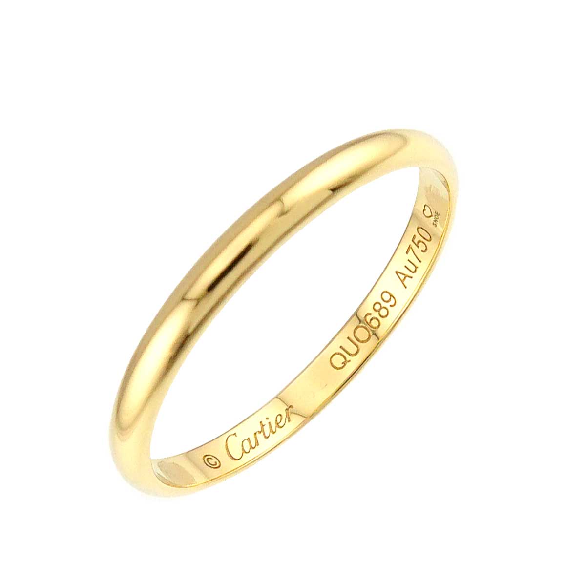 1895 Classic Band Ring 18K YG 750 size62 9.75-10(US)