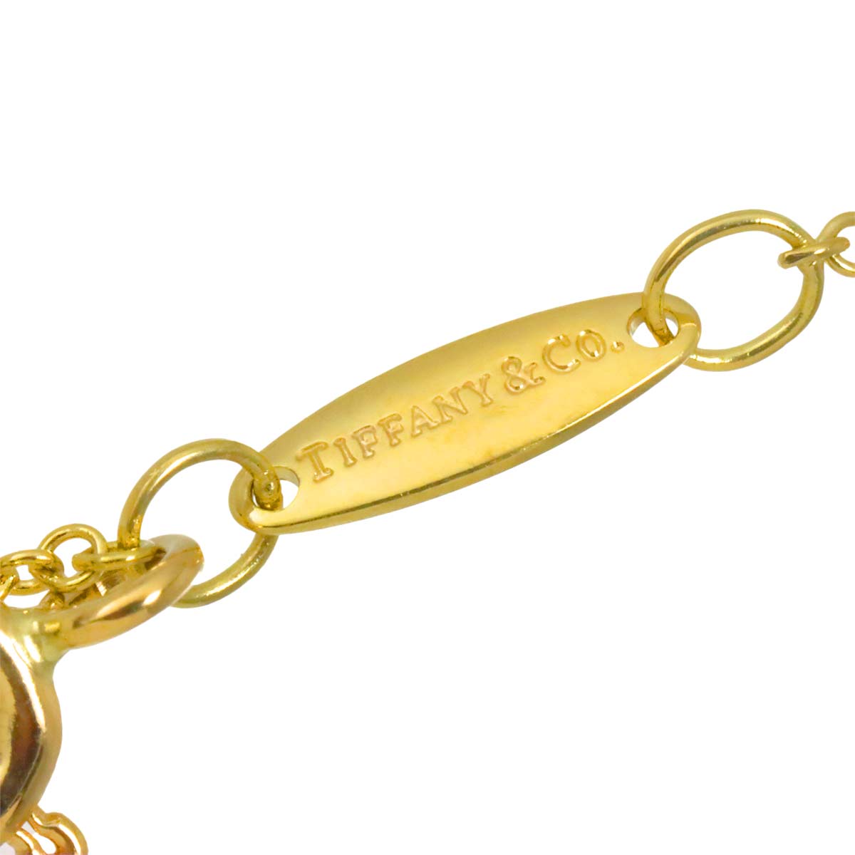 By The Yard Diamond 0.11ct Bracelet 18K Yellow Gold 750