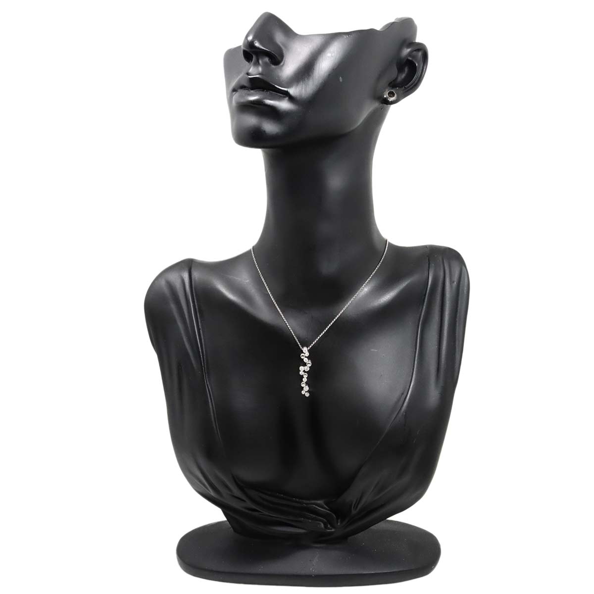 Diamond 0.30ct Necklace 18K WG White Gold 750