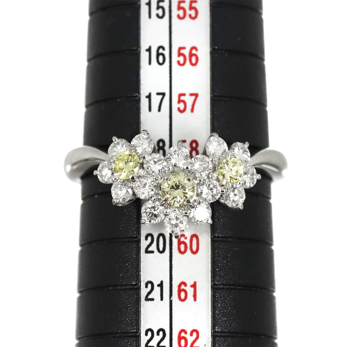 Diamond 1.00ct Ring Pt Platinum size8.25(US)