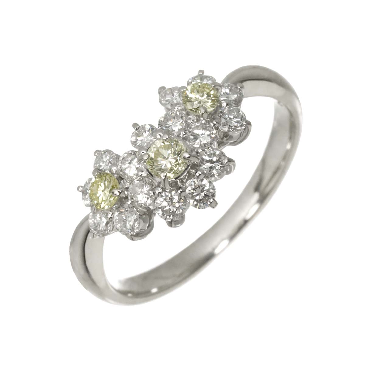 Diamond 1.00ct Ring Pt Platinum size8.25(US)