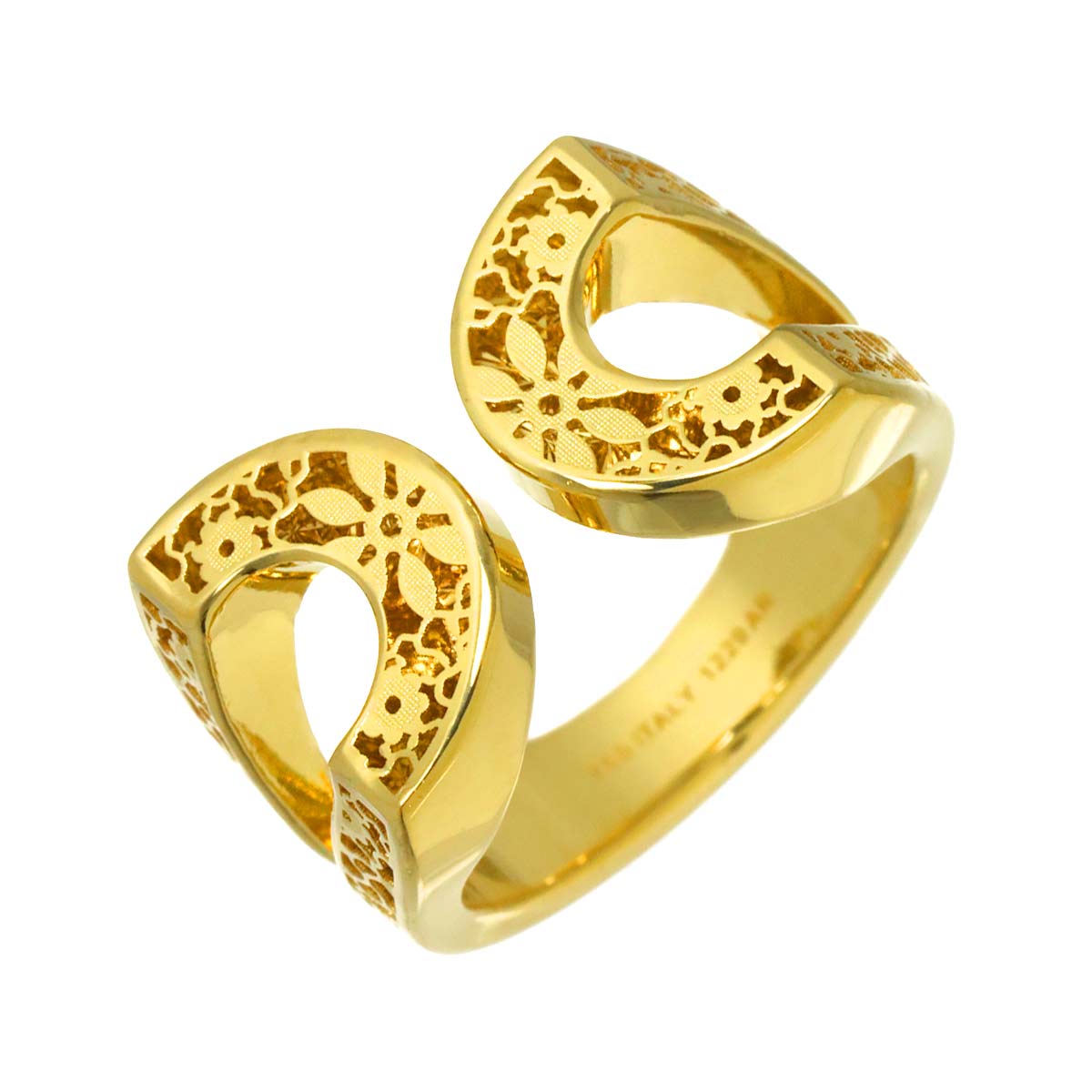 Ring 18K YG 750 Size6.5-6.75(US)