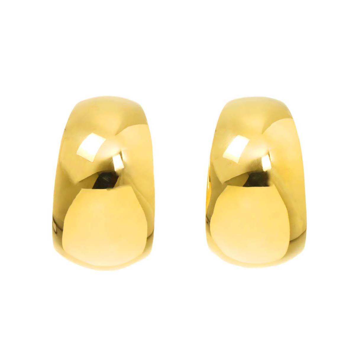 Earrings 18K K18 YG 750