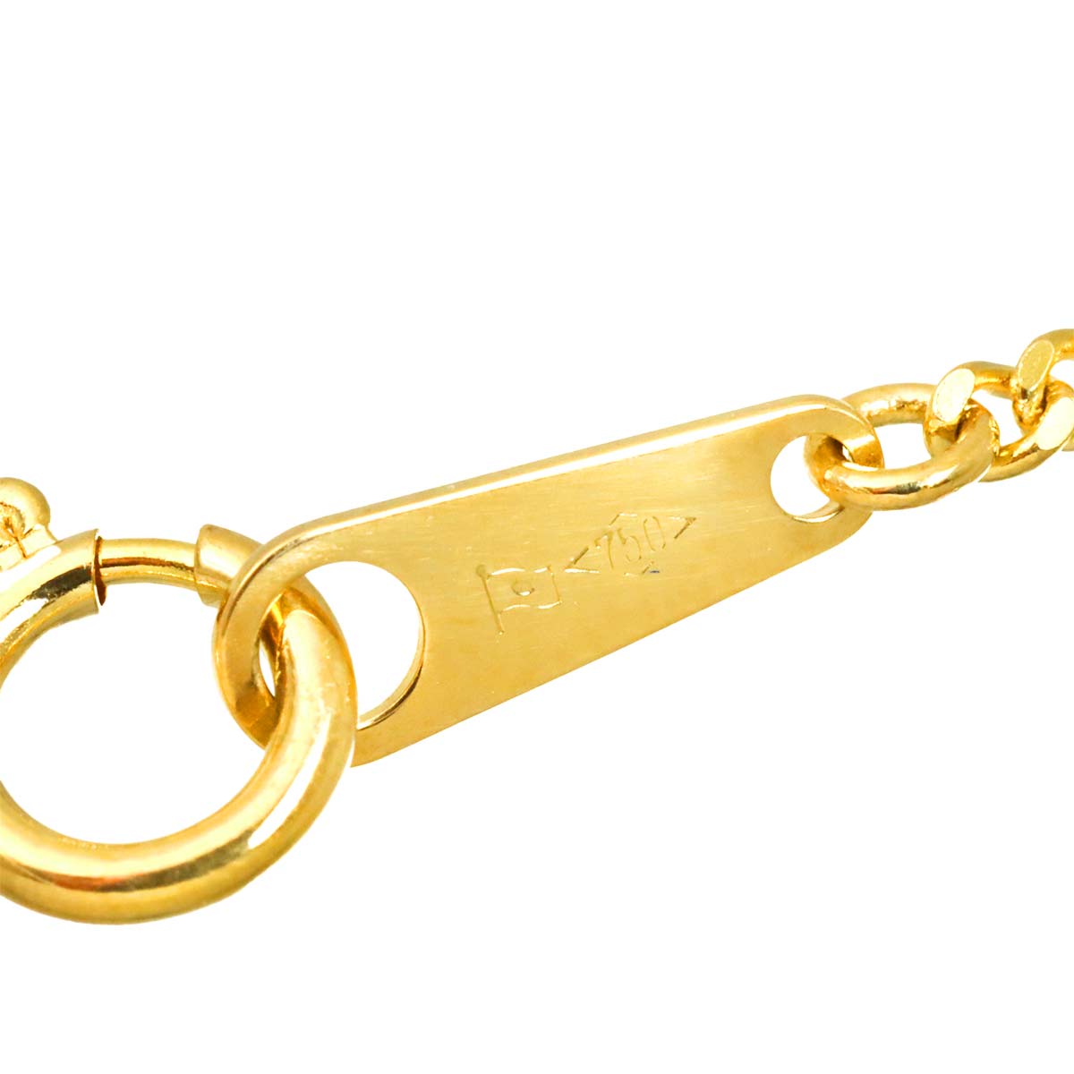 Kihei chain Necklace 18K YG 750
