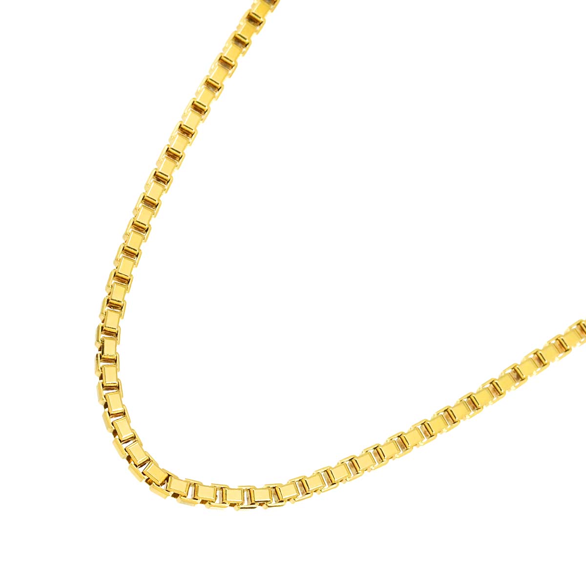 Venetian Necklace 18K K18 YG Yellow Gold 750