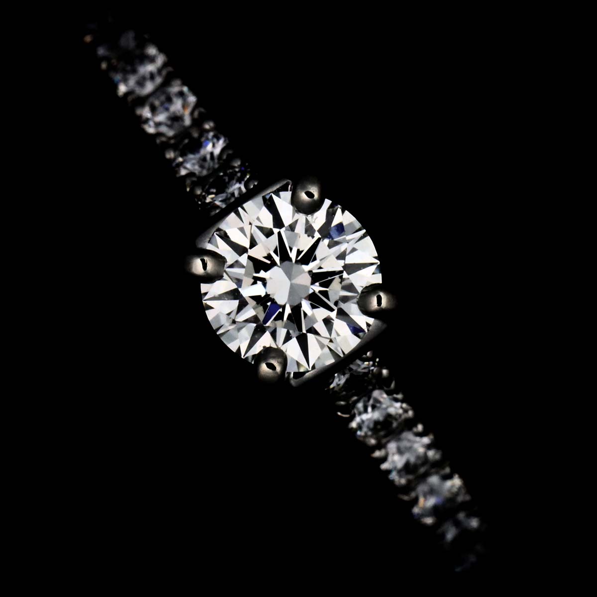 Diamond 0.31ct Ring Platinum size47 4(US)