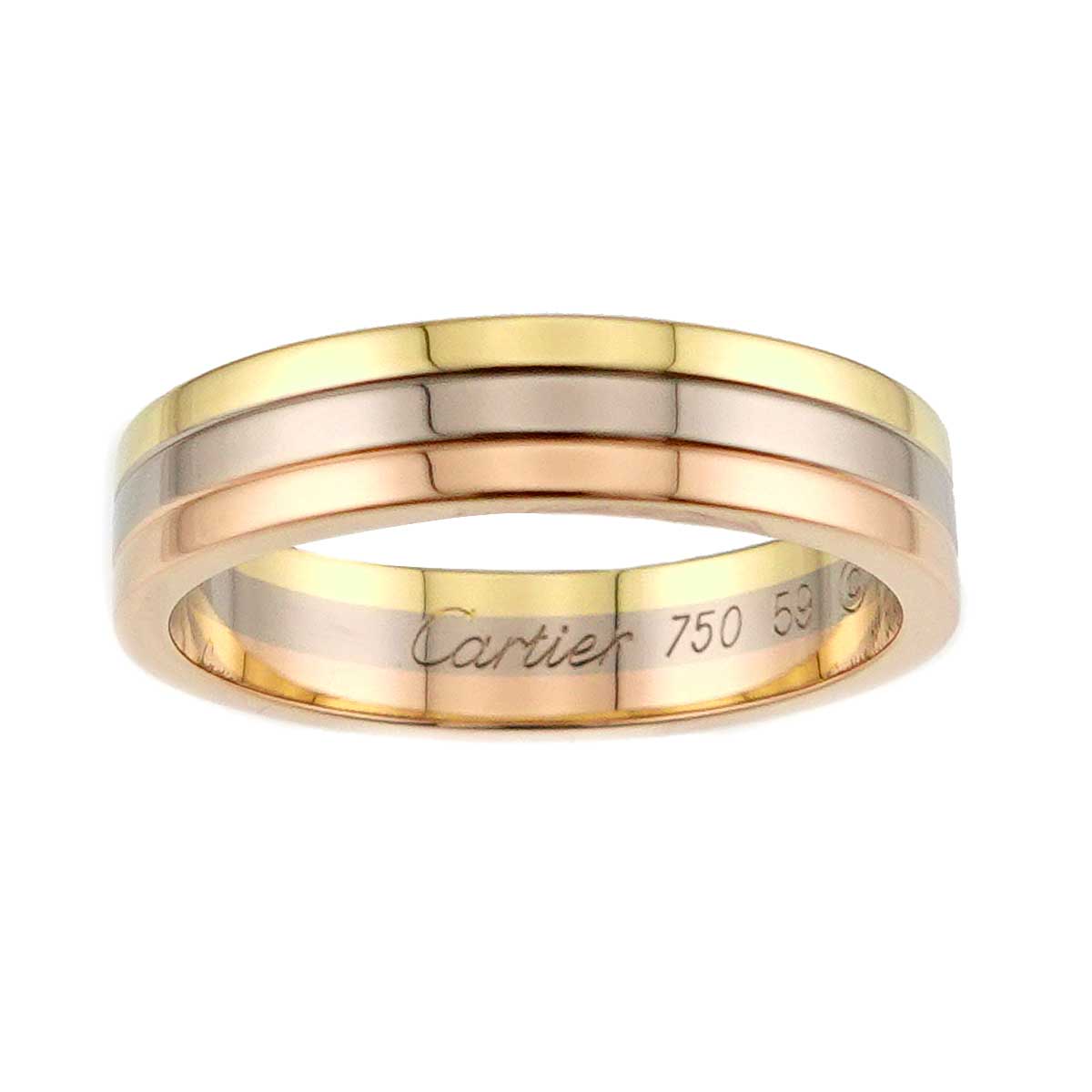 Vendome Ring 18K YG WG PG 750 size59 8.25-8.75(US)
