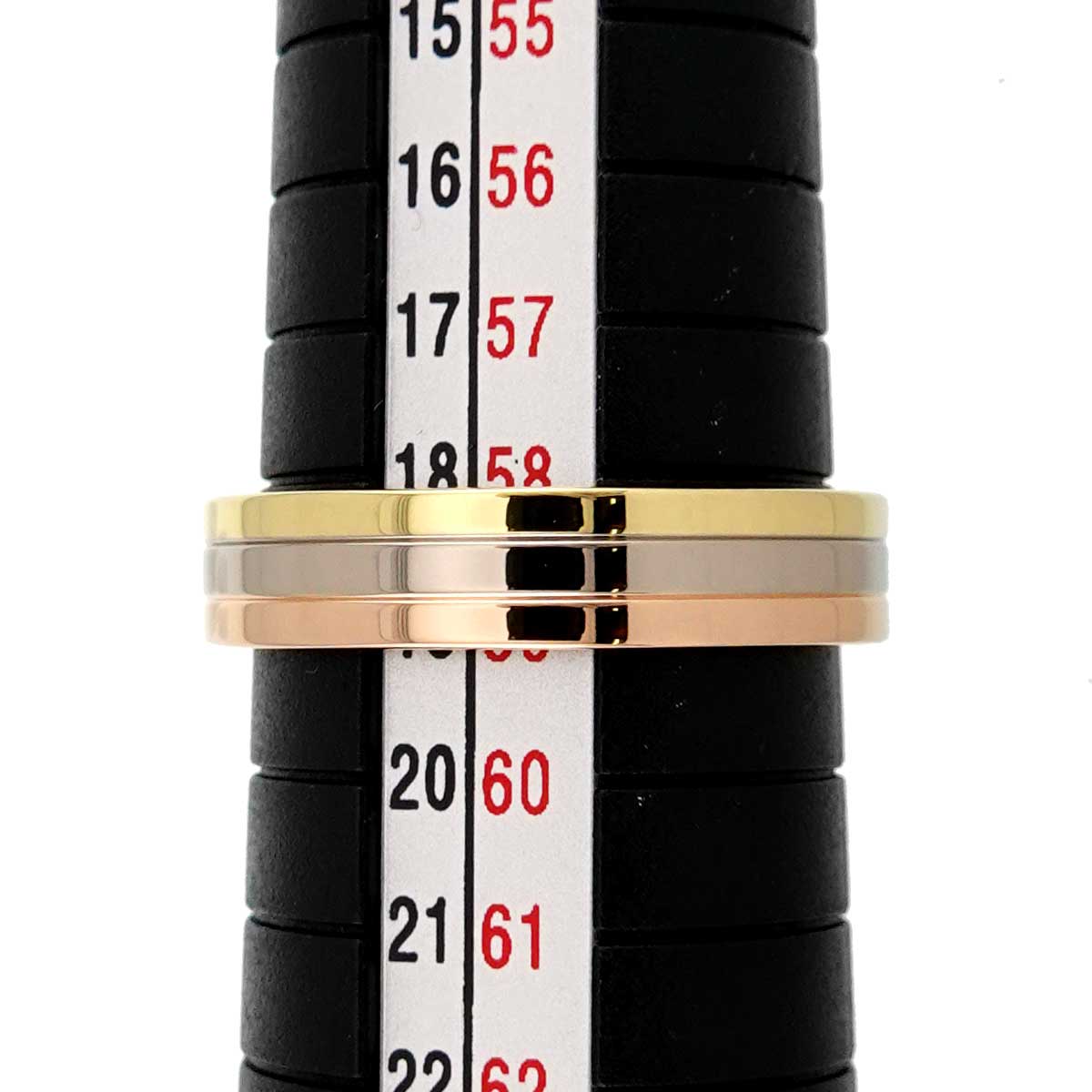 Vendome Ring 18K YG WG PG 750 size59 8.25-8.75(US)