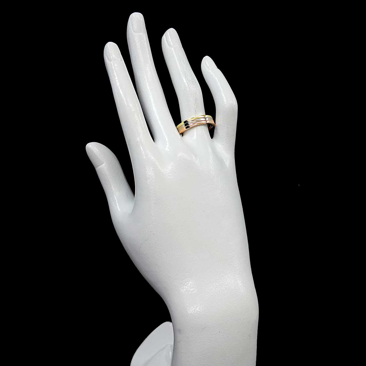 Vendome Ring 18K YG WG PG 750 size59 8.25-8.75(US)