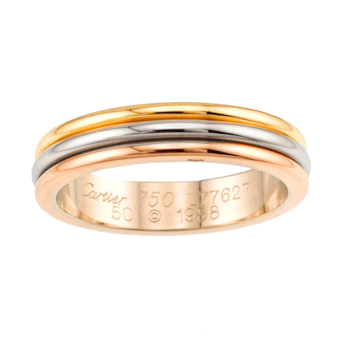 Vendome Ring 18K YG WG PG 750 size50 5-5.25(US)