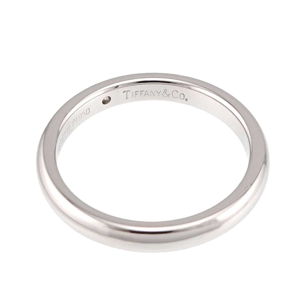 Stacking Band Ring Diamond 1P Platinum Size6.75(US)