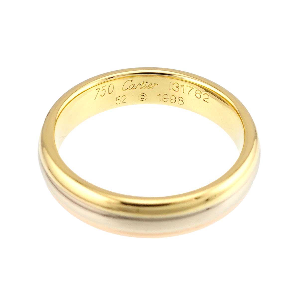 Vendome Ring 18K YG WG PG 750 size52 5.75-6(US)