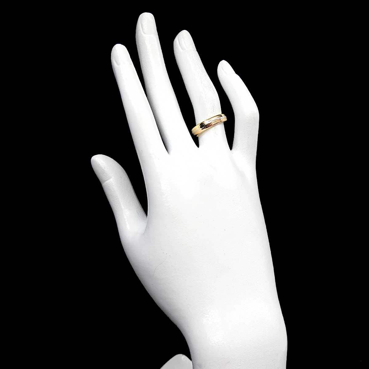 Vendome Ring 18K YG WG PG 750 size52 5.75-6(US)