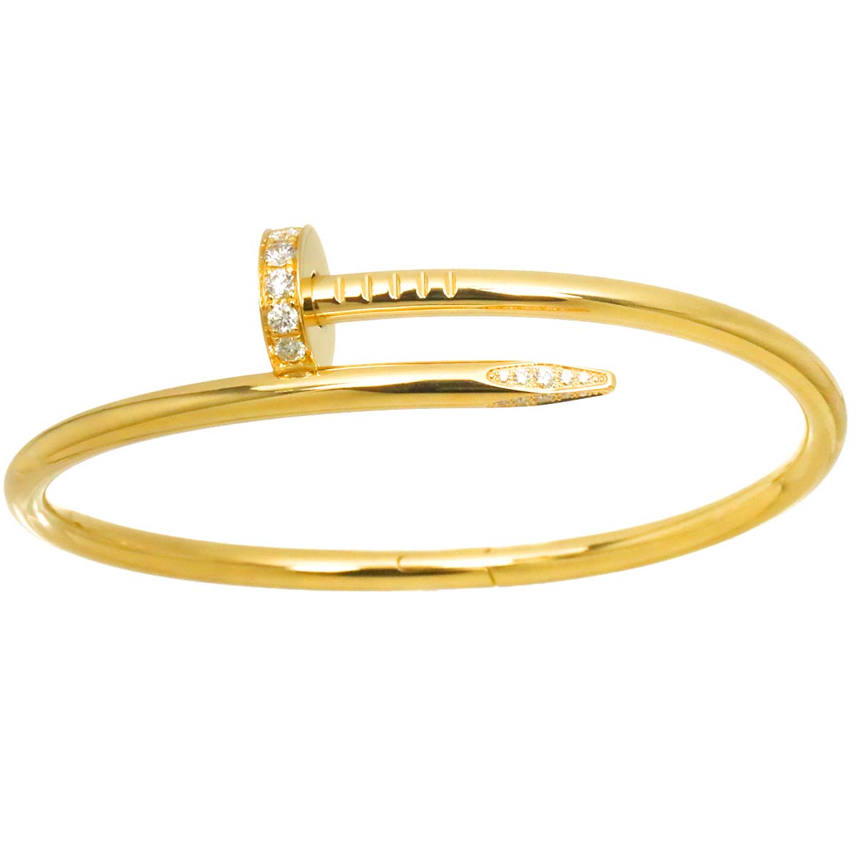 Juste Un Clou Diamond Bracelet 18K Yellow Gold 750 size16