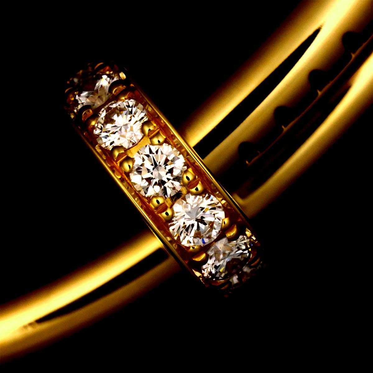 Juste Un Clou Diamond Bracelet 18K Yellow Gold 750 size16