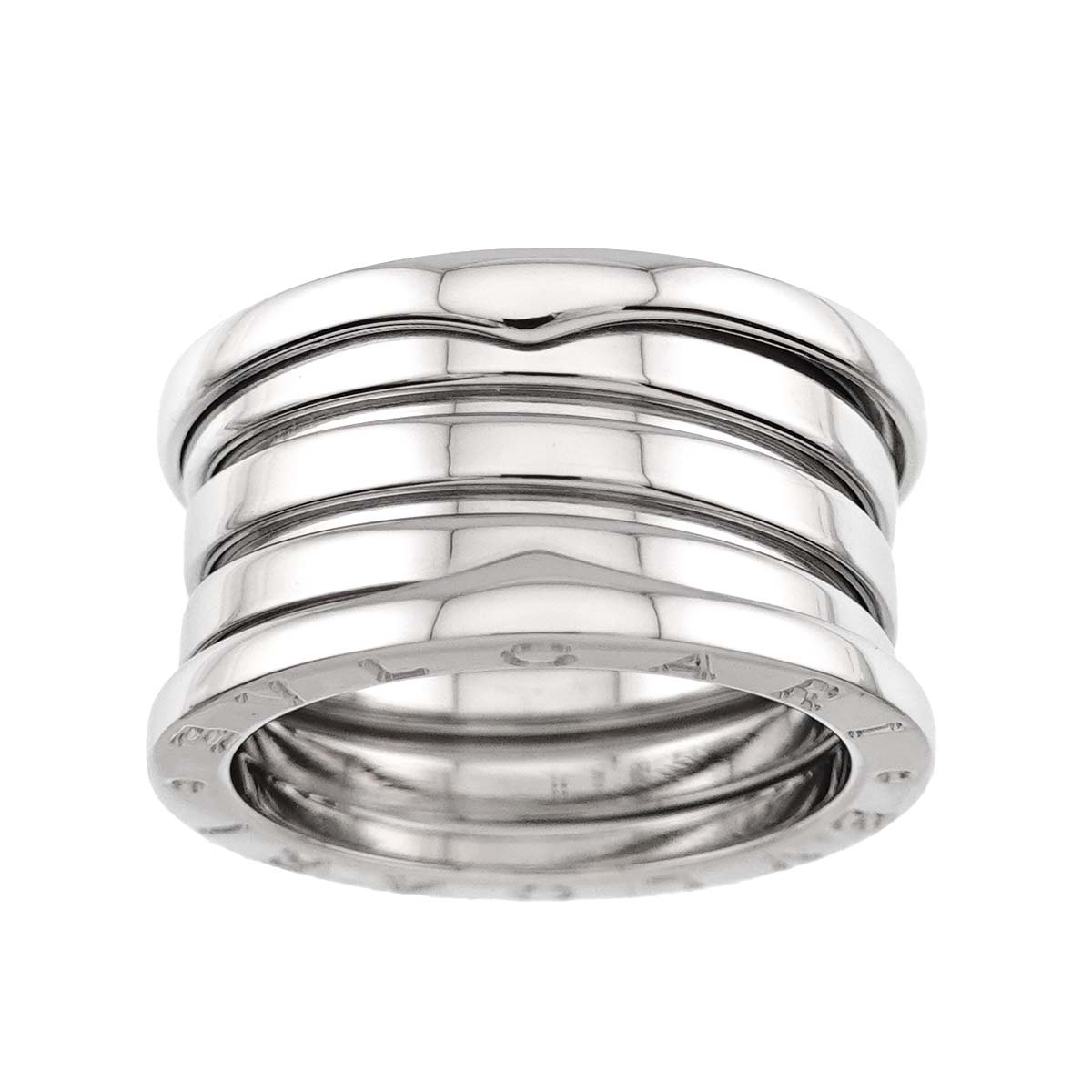B-ZERO1 4 BAND Ring 18K White Gold 750 Size55 6.75-7.25(US)