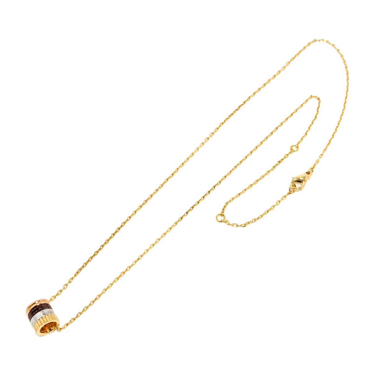 Quatre classique SM Diamond Necklace 18K YG WG PG 750 PVD