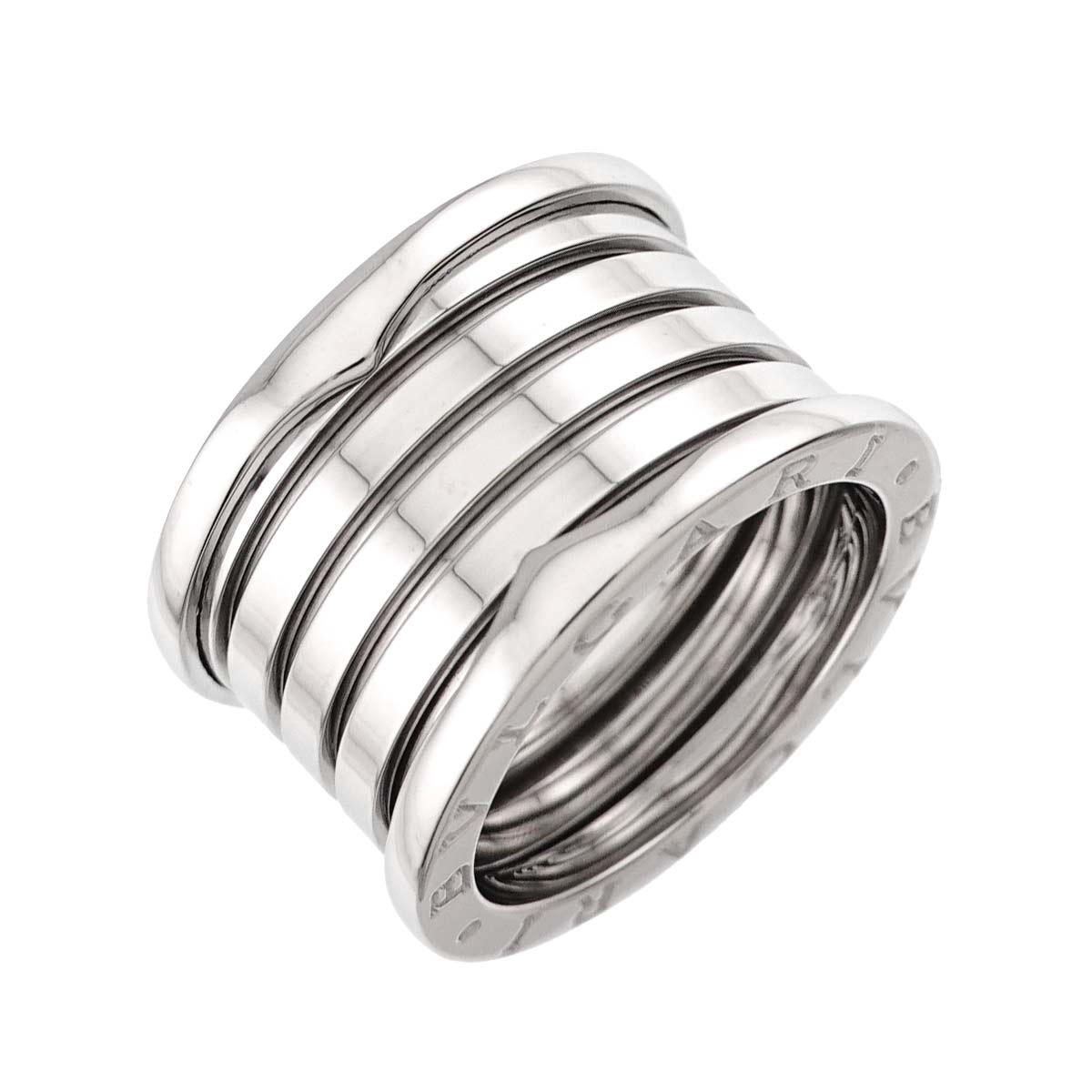 B-ZERO1 5 BAND Ring 18K White Gold 750 Size56 7.25(US)
