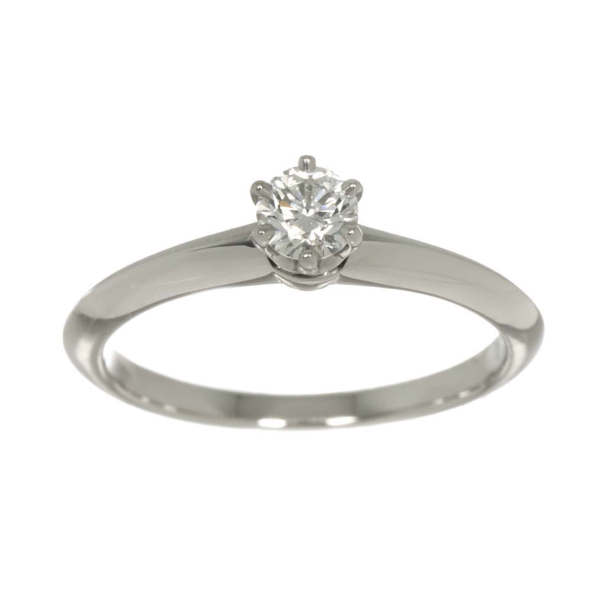 Diamond 0.23ct Ring Pt 4.75-5(US)