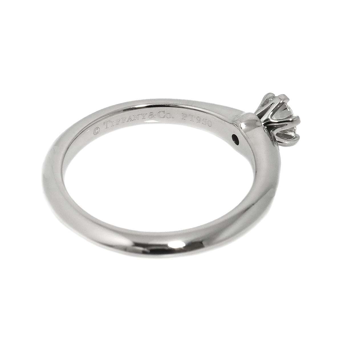 Diamond 0.23ct Ring Pt 4.75-5(US)
