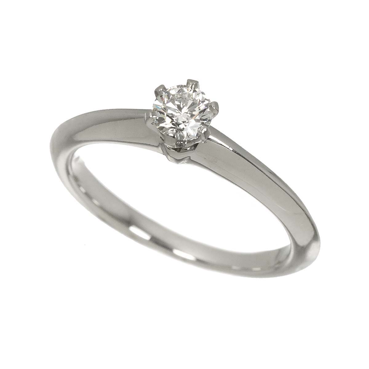Diamond 0.23ct Ring Pt 4.75-5(US)