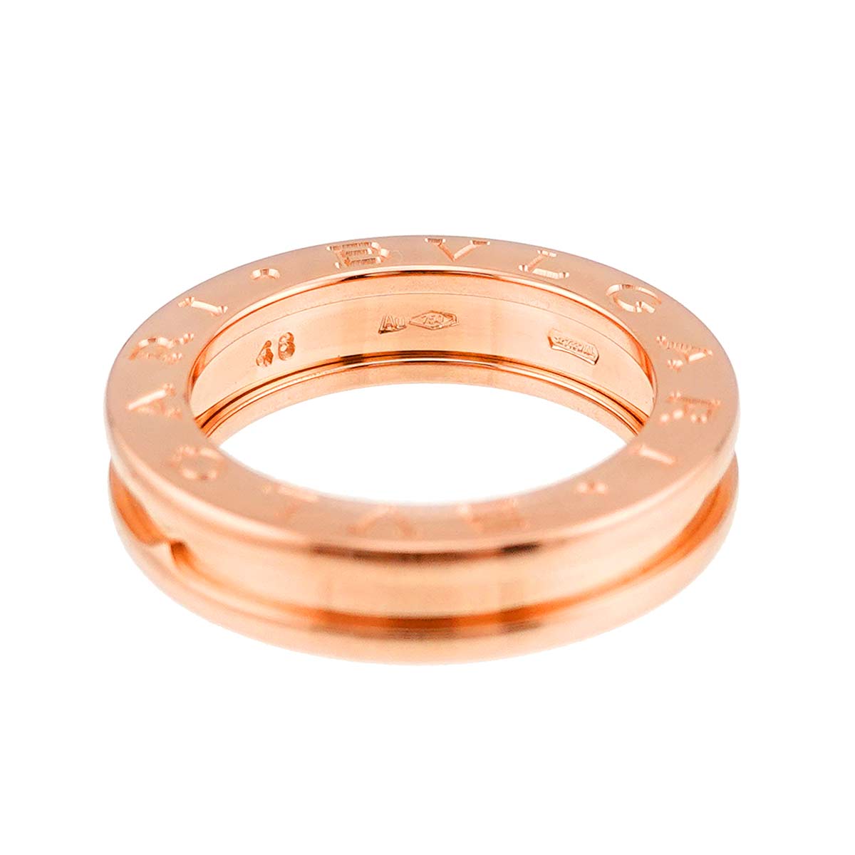 B-ZERO1 1Band Ring 18K Pink Gold 750 Size48 4.5(US)