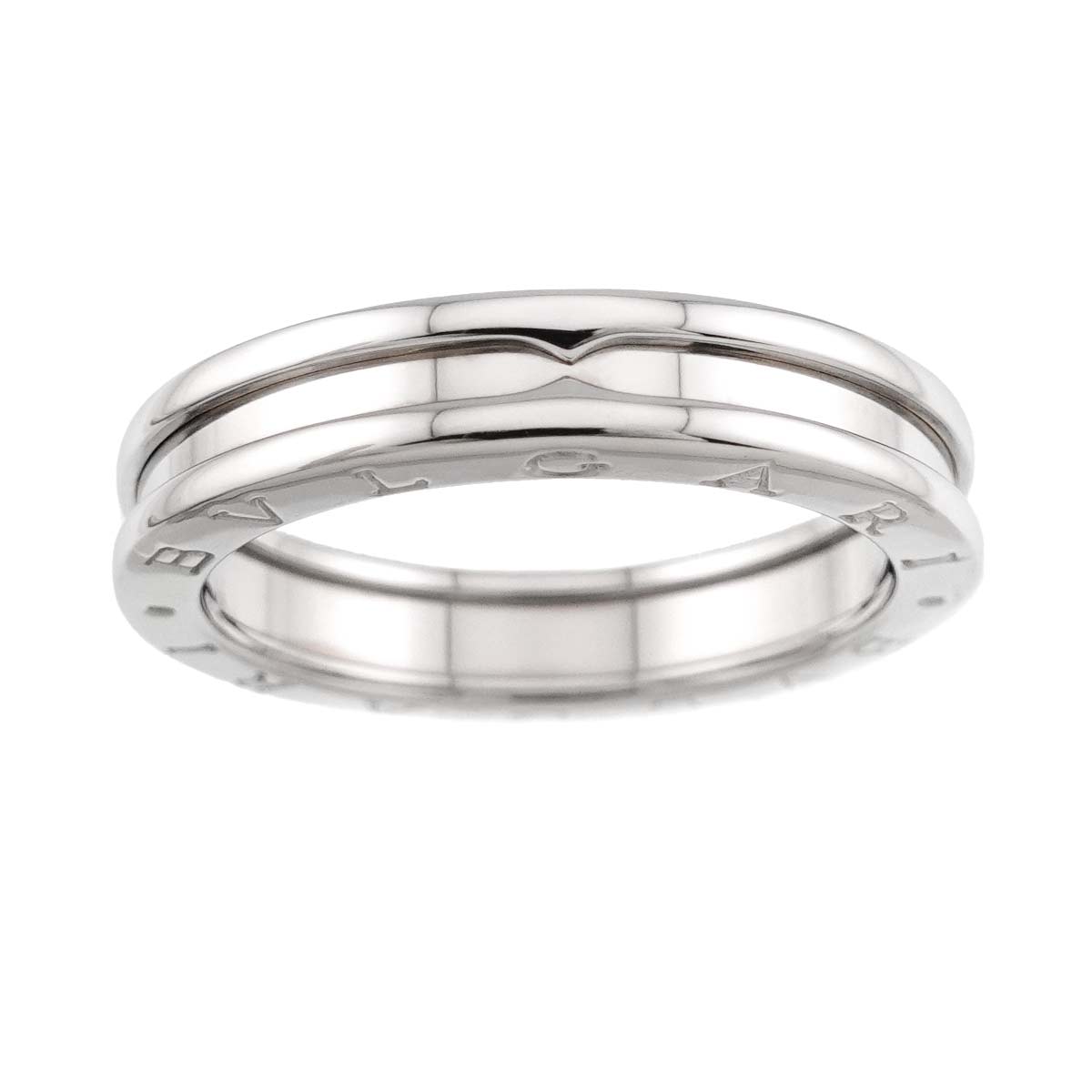 B-ZERO1 1 BAND Ring 18K White Gold 750 Size63 10.25(US)