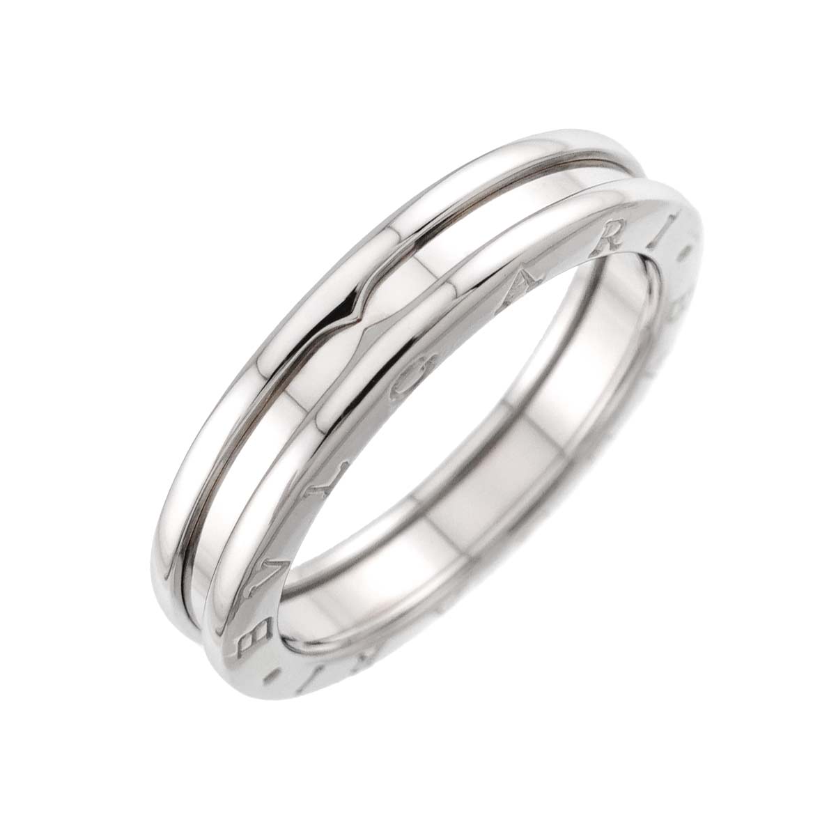 B-ZERO1 1 BAND Ring 18K White Gold 750 Size63 10.25(US)