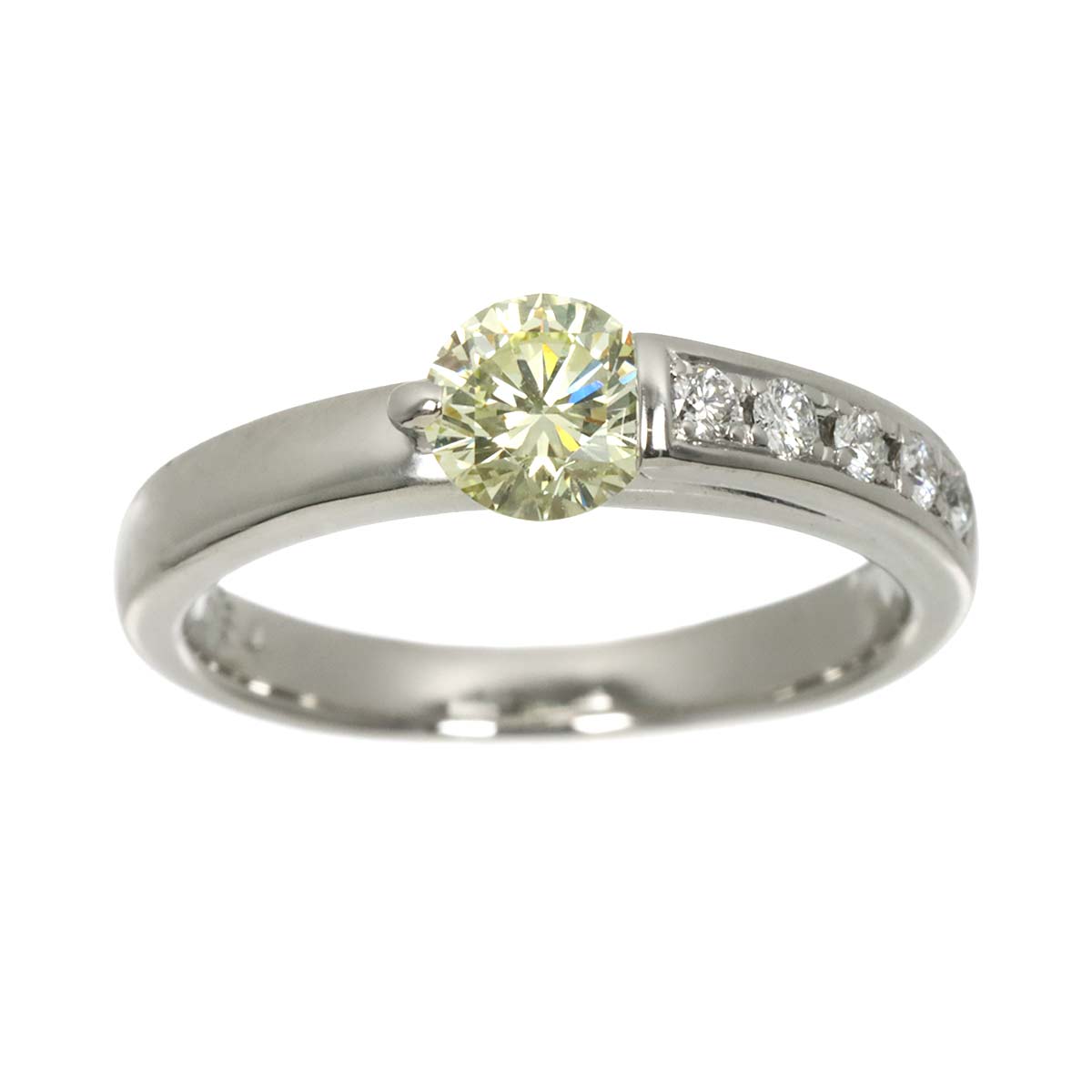 Diamond 0.54/0.09ct Ring Pt Platinum Size5.25(US)